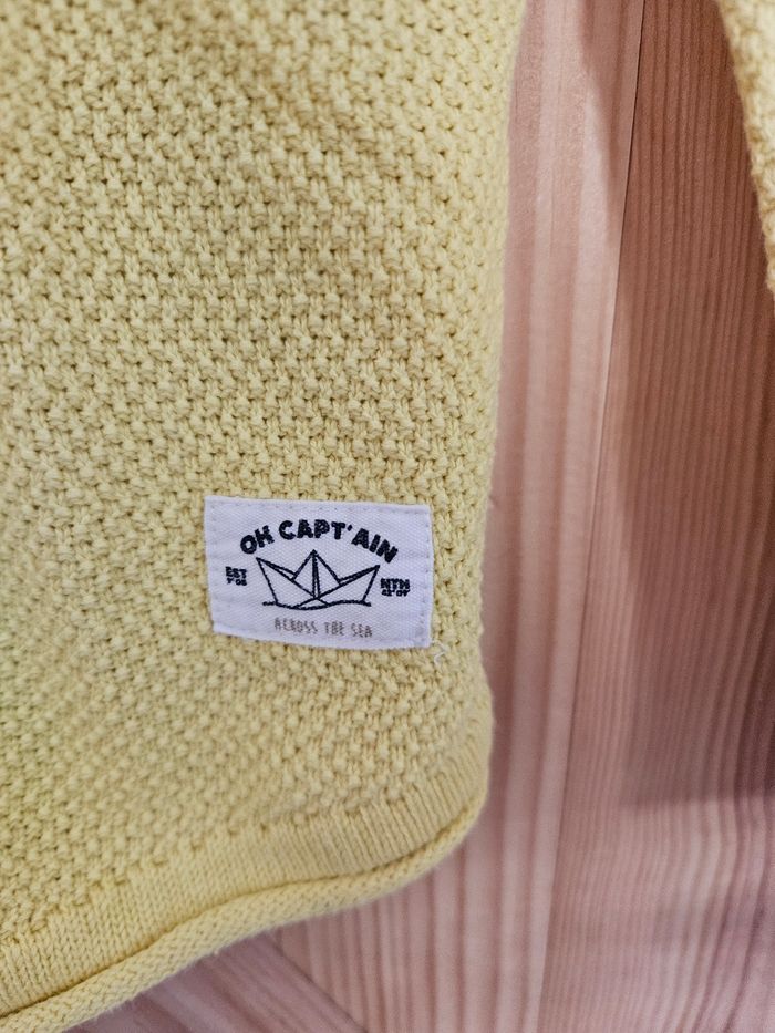 Pull garçon jaune 10 ans - photo numéro 2