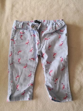 Pantacourt flamant rose