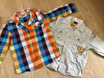 Chemise à carreaux Esprit, Chemise crème Sergent Major