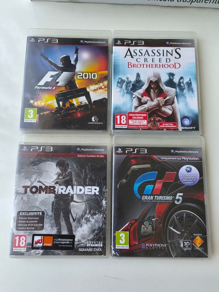 Lot de jeux PS3  Call of duty, Naruto, tomb raider, need for speed, assassins Creed, formula 1, gran turismo, dead island riptide - photo numéro 2