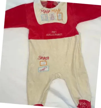 Pyjama vintage bébé 12 mois