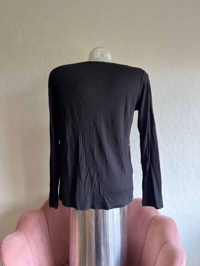 T-shirt French Collection imprimé forêt et animaux – Taille S (36) 🦉 - photo numéro 5