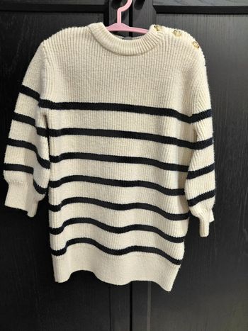 Robe pull marinière Kiabi taille 4 ans