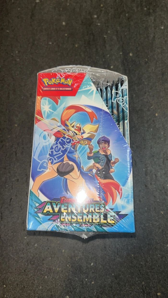 [NEUF] Jcc Pokémon Écarlate & Violet Aventures Ensemble (18 boosters) Demi display ev9 - photo numéro 4