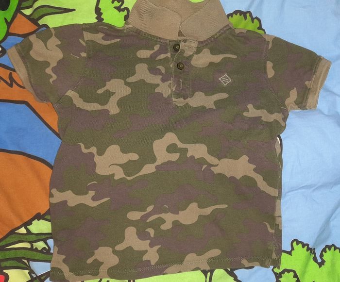 Polo militaire garçon