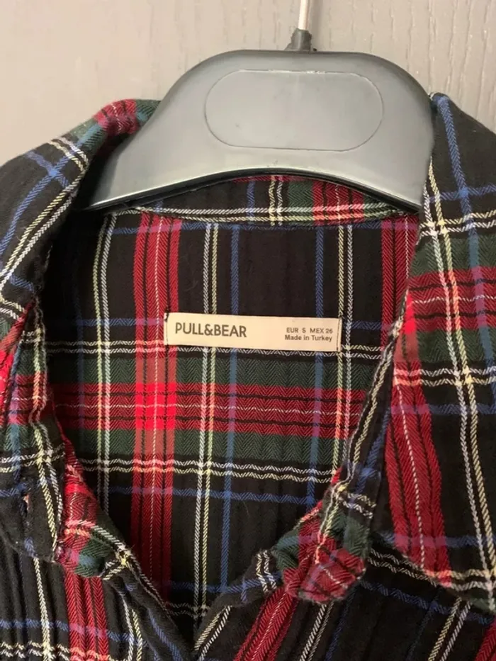 Chemise à carreaux Pull & Bear - Taille S - photo numéro 2