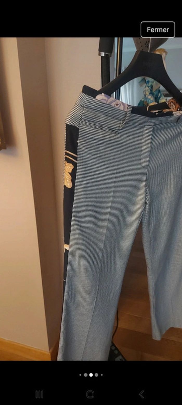 Magnifique Pantalon Jean Paul freiheit11 7/8ème - photo numéro 3