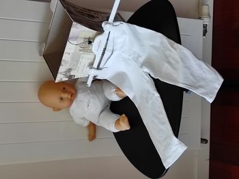 🩰 Legging court fille 6 ans – Blanc – Très bon état