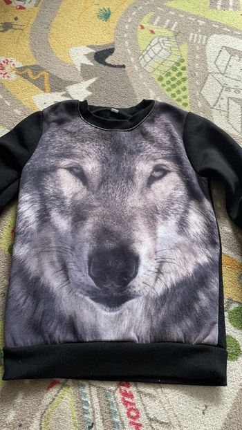 Sweat tête de loup