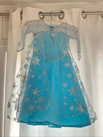 Robe Elsa 4 ans neuve