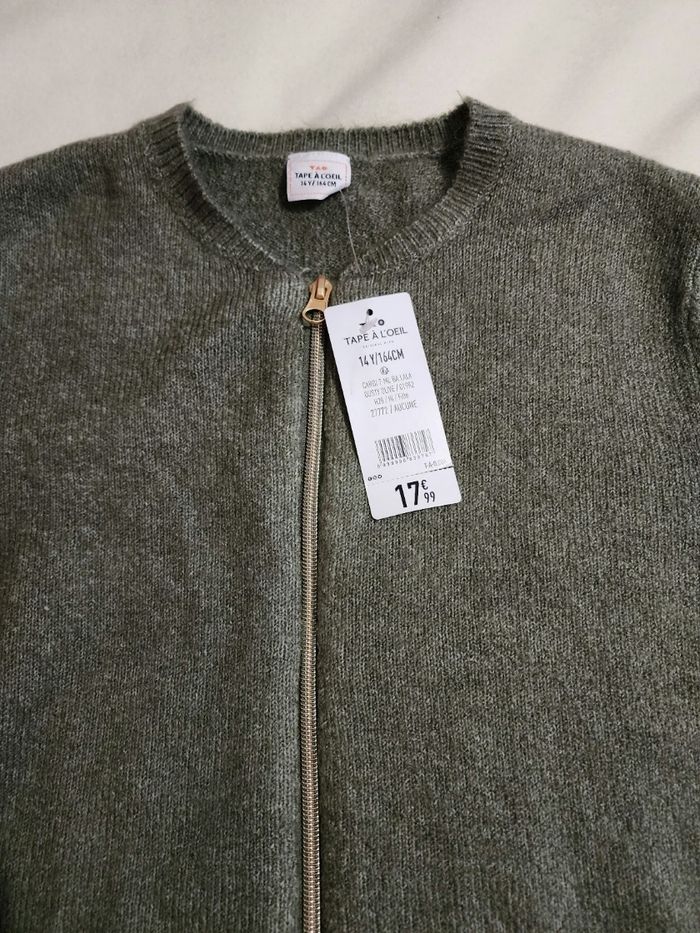 Gilet vert kaki - photo numéro 2