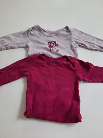 Lot 2 bodies Lupilu 6-12 mois