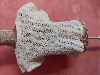 Pull maille ajourée sans manches taille 38-40