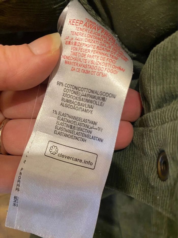 Pantalon en velours kaki Sergent Major 3 ans - photo numéro 7