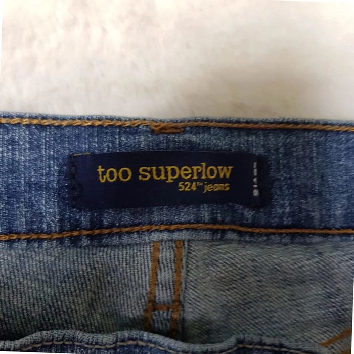 Jean Levi's 524 too Superlow Bleu - photo numéro 9