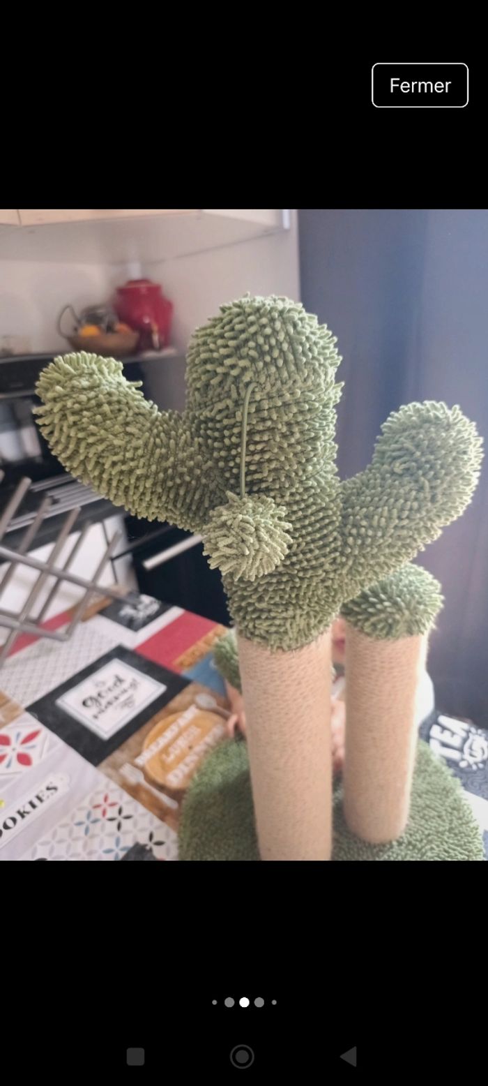 Arbre à chat cactus neuf - photo numéro 2