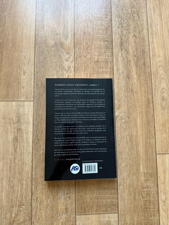 Livre La Grande Controverse - photo numéro 2