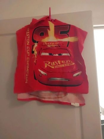 cape de bain flash mc queen 3/6 ans