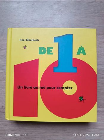 Un livre animé pour compter