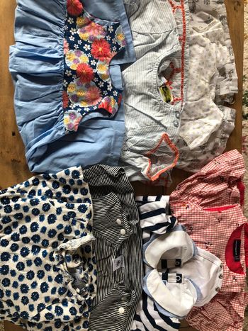 Lot robes 6 mois