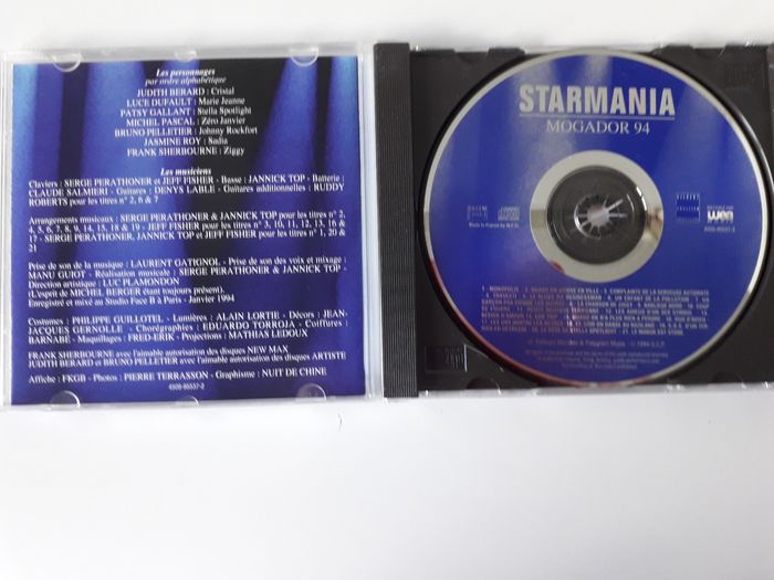 CD Starmania - photo numéro 3