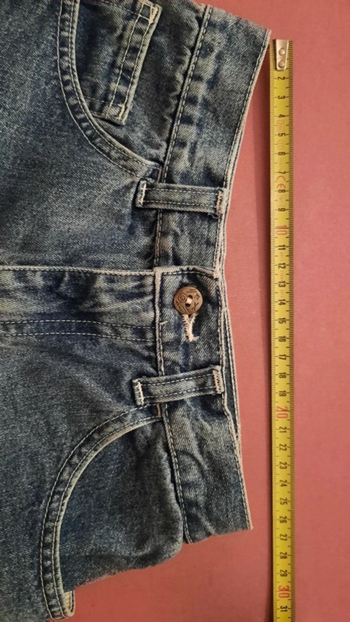 Short fille en jean Taille 10 ans - photo numéro 3