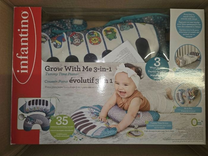 Coussin piano évolutif 3 en 1 infantino