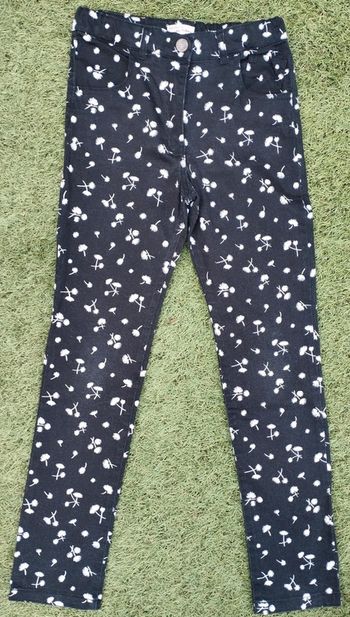 Beau pantalon impression pissenlit
