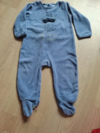 Pyjama velours 18 mois
