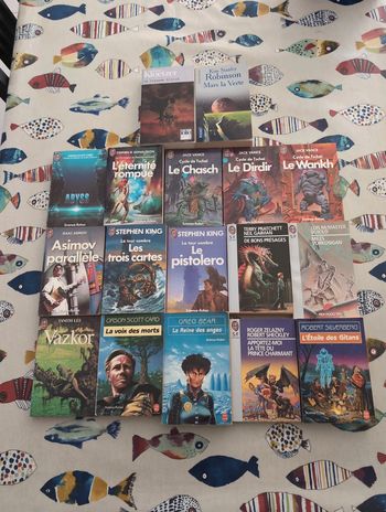 Lot livres "J'ai lu", poche, folio et pocket Science fiction