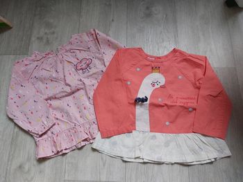 2 chemisiers fins DPAM 18M