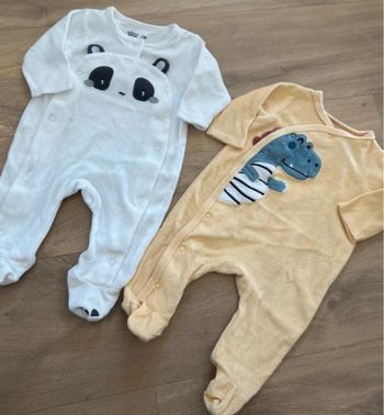 Lot de pyjamas Gémo - Taille 3 mois - Très bon état