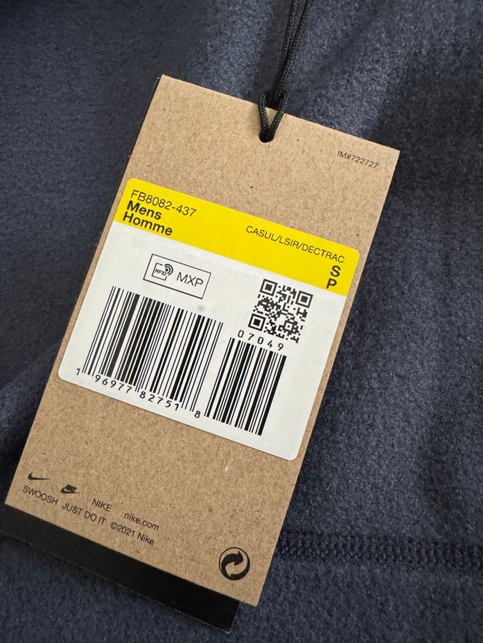 Nike ACG Wolf Tree Polartec Hooded Full-Zip Top Bleu Veste Polaire - photo numéro 6