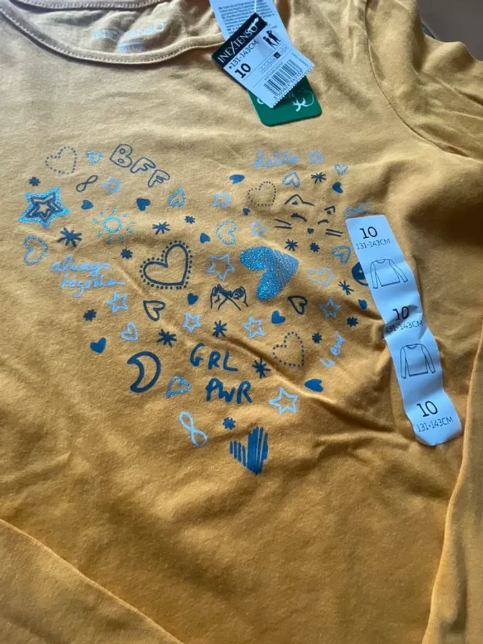 Lot 3 t shirts fille 10 ans - photo numéro 10