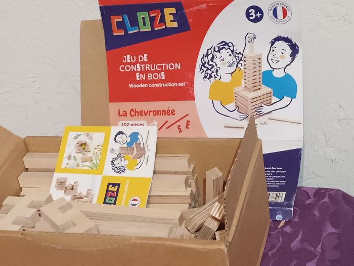 Jeu de construction en bois Cloze - photo numéro 2