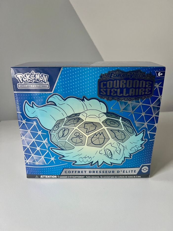 Etb coffret dresseur d’élite couronne stellaire ev07 ev7 cartes Pokémon - photo numéro 1