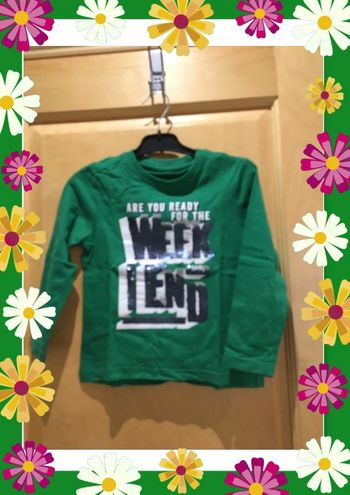 T-shirt vert foncé orchestra