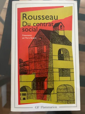 Du contrat social de Rousseau