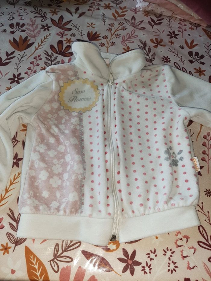 Gilet polaire taille 12 mois