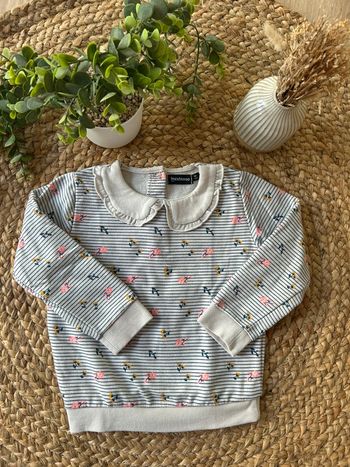 Sweat fleuri 36 mois