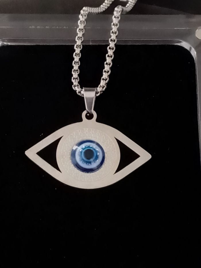 Chaîne + pendentif bohème - photo numéro 4