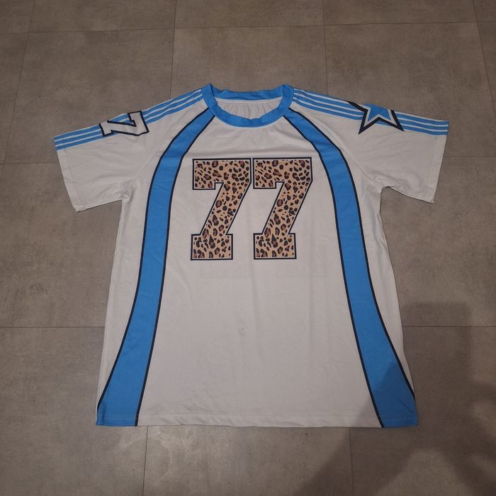Maillot Jersey 🇨🇵 Y2K Rétro Graphic 90s-2000s - Taille 🇨🇵 Streetwear Unisexe Oversize - photo numéro 3