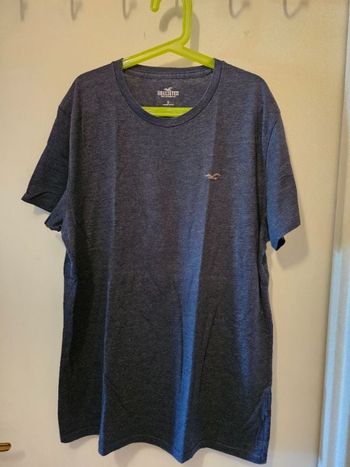 Tee-shirt Hollister bleu S