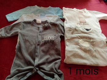 Lot pyjamas velours