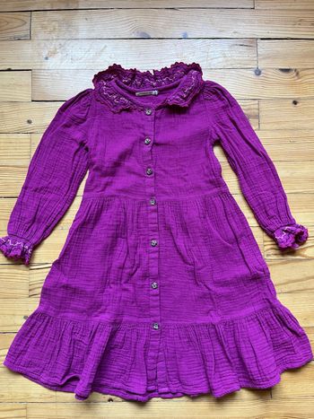 Robe rose Monoprix 5 ans