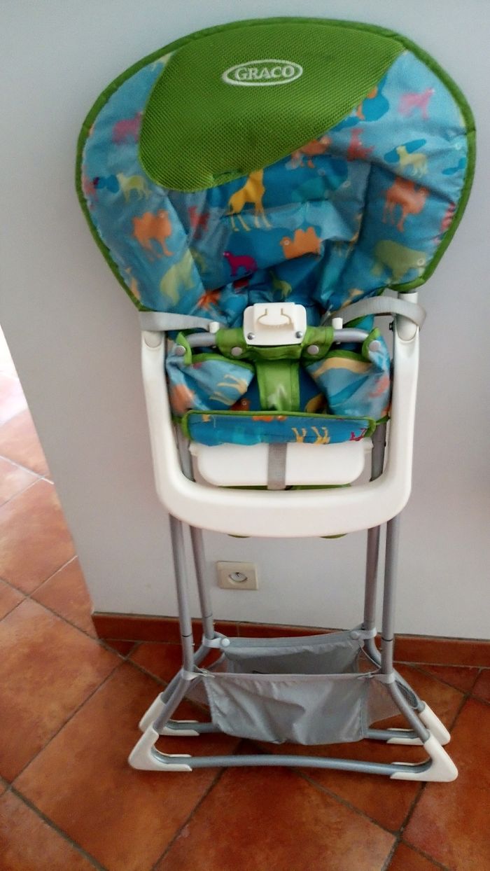 Table haute bébé unisexe - photo numéro 4