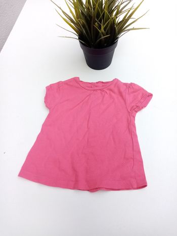 Tee-shirt rose, 1 mois, kitchoum