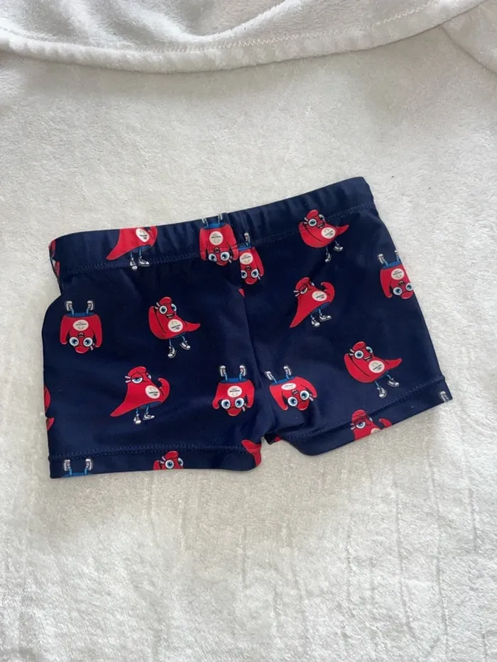 Short de bain Paris 2024 2/3 ans - photo numéro 2