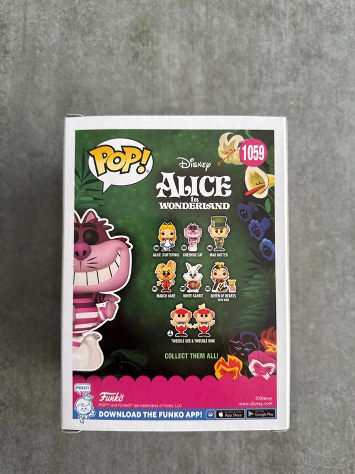 😸 Funko Pop Disney Alice au Pays des Merveilles – Cheshire Cat Diamond Collection Spécial Édition 😸 - photo numéro 2