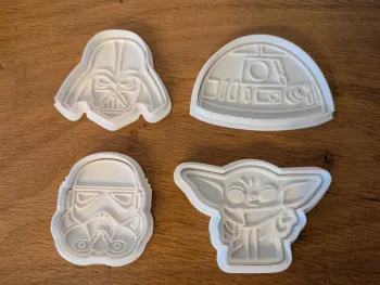 Lot emporte pièce star wars cookie cutter